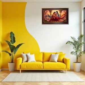 Vishnu Laxmi Photo Frame 10x6 Inch | Glossy Maroon Polystyrene Frame | Divine Wall & Table Decor | Temple Decoration & Gift Item (Pack Of 1) (F20354) Vishnu Laxmi Photo Frame 10x6 Inch | Glossy Maroon Polystyrene Frame | Divine Wall & Table Decor | Temple Decoration & Gift Item (Pack Of 1) (F20354)