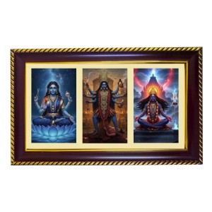 Tridevi Photo Frame 8x4 Inch | Glossy Maroon Polystyrene Frame | Divine Wall & Table Decor | Temple Decoration & Gift Item (Pack Of 1) (F21254) Tridevi Photo Frame 8x4 Inch | Glossy Maroon Polystyrene Frame | Divine Wall & Table Decor | Temple Decoration & Gift Item (Pack Of 1) (F21254)