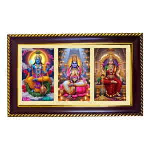 Vishnu-Laxmi Photo Frame 12x8 Inch | Glossy Maroon Polystyrene Frame | Divine Wall & Table Decor | Temple Decoration & Gift Item (Pack Of 1) (F20934) Vishnu-Laxmi Photo Frame 12x8 Inch | Glossy Maroon Polystyrene Frame | Divine Wall & Table Decor | Temple Decoration & Gift Item (Pack Of 1) (F20934)