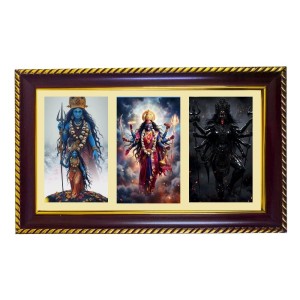 Tridevi Photo Frame 8x4 Inch | Glossy Maroon Polystyrene Frame | Divine Wall & Table Decor | Temple Decoration & Gift Item (Pack Of 1) (F21262) Tridevi Photo Frame 8x4 Inch | Glossy Maroon Polystyrene Frame | Divine Wall & Table Decor | Temple Decoration & Gift Item (Pack Of 1) (F21262)