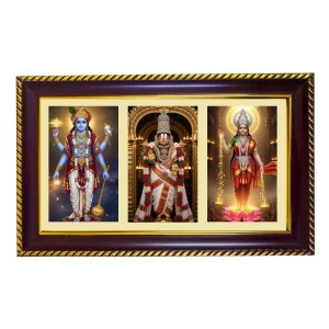 Vishnu-Vittal-Lakshmi Photo Frame 8x4 Inch | Glossy Maroon Polystyrene Frame | Divine Wall & Table Decor | Temple Decoration & Gift Item (Pack Of 1) (F21400) Vishnu-Vittal-Lakshmi Photo Frame 8x4 Inch | Glossy Maroon Polystyrene Frame | Divine Wall & Table Decor | Temple Decoration & Gift Item (Pack Of 1) (F21400)