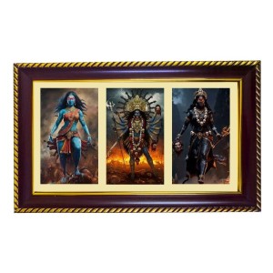 Tridevi Photo Frame 8x4 Inch | Glossy Maroon Polystyrene Frame | Divine Wall & Table Decor | Temple Decoration & Gift Item (Pack Of 1) (F21266) Tridevi Photo Frame 8x4 Inch | Glossy Maroon Polystyrene Frame | Divine Wall & Table Decor | Temple Decoration & Gift Item (Pack Of 1) (F21266)