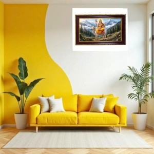 Maa Shailputri Photo Frame 8x4 Inch | Glossy Maroon Polystyrene Frame | Divine Wall & Table Decor | Temple Decoration & Gift Item (Pack Of 1) (F20706) Maa Shailputri Photo Frame 8x4 Inch | Glossy Maroon Polystyrene Frame | Divine Wall & Table Decor | Temple Decoration & Gift Item (Pack Of 1) (F20706)