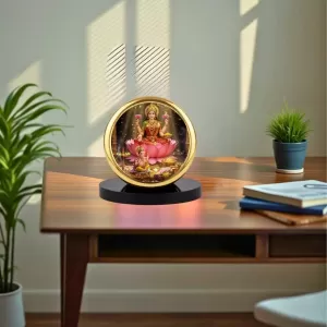Car Dashboard/Table Top Goddess Lakshmi Lord Ganesh Metal Golden Photo Stand 2x2 Inches, Compact & Stylish Spiritual Display For Car, Home & Office (Pack Of 1) (F24704) Car Dashboard/Table Top Goddess Lakshmi Lord Ganesh Metal Golden Photo Stand 2x2 Inches, Compact & Stylish Spiritual Display For Car, Home & Office (Pack Of 1) (F24704)