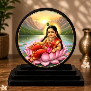 Premium Wooden Bala Tripura Sundari Showpiece For Car Dashboard & Office Table | 4 X 4.5 Inch Sublimation Printed Decorative Stand | 4 Mm MDF | Home Decor | Made In India (F33326) Premium Wooden Bala Tripura Sundari Showpiece For Car Dashboard & Office Table | 4 X 4.5 Inch Sublimation Printed Decorative Stand | 4 Mm MDF | Home Decor | Made In India (F33326)