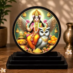 Premium Wooden Goddess Lakshmi Showpiece For Car Dashboard & Office Table | 4 X 4.5 Inch Sublimation Printed Decorative Stand | 4 Mm MDF | Home Decor | Made In India (F33673) Premium Wooden Goddess Lakshmi Showpiece For Car Dashboard & Office Table | 4 X 4.5 Inch Sublimation Printed Decorative Stand | 4 Mm MDF | Home Decor | Made In India (F33673)