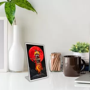 Car Desk/Table Top Jai Jagannath Acrylic L-Style Photo Stand - 2.5x3.5 Inches, Compact And Stylish Spiritual Display (F6658) Car Desk/Table Top Jai Jagannath Acrylic L-Style Photo Stand - 2.5x3.5 Inches, Compact And Stylish Spiritual Display (F6658)