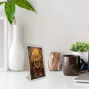 Car Desk/Table Top Goddess Kali Acrylic L-Style Photo Stand - 2.5x3.5 Inches, Compact And Stylish Spiritual Display (F6666) Car Desk/Table Top Goddess Kali Acrylic L-Style Photo Stand - 2.5x3.5 Inches, Compact And Stylish Spiritual Display (F6666)