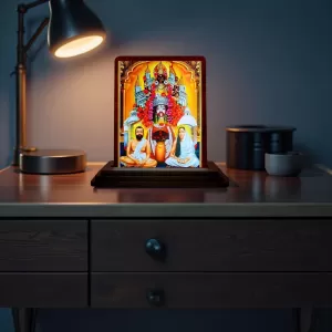 Car Desk/Table Top Goddess Maa Kali Wooden Photo Stand 3x4 Inches, Compact & Stylish Spiritual Display For Car, Home & Office (Pack Of 1) (F14177) Car Desk/Table Top Goddess Maa Kali Wooden Photo Stand 3x4 Inches, Compact & Stylish Spiritual Display For Car, Home & Office (Pack Of 1) (F14177)