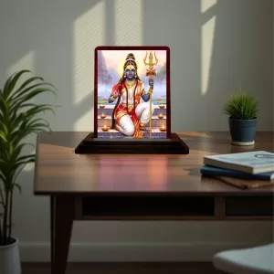 Car Desk/Table Top Lord Parvathi Maatha Wooden Photo Stand 3x4 Inches, Compact & Stylish Spiritual Display For Car, Home & Office (Pack Of 1) (F14416) Car Desk/Table Top Lord Parvathi Maatha Wooden Photo Stand 3x4 Inches, Compact & Stylish Spiritual Display For Car, Home & Office (Pack Of 1) (F14416)