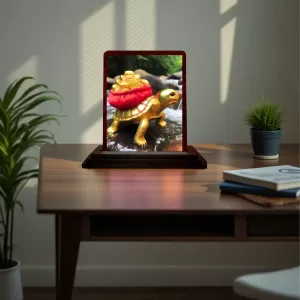 Car Desk/Table Top Feng Shui Vastu Tortoise Wooden Photo Stand 3x4 Inches, Compact & Stylish Spiritual Display For Car, Home & Office (Pack Of 1) (F14576) Car Desk/Table Top Feng Shui Vastu Tortoise Wooden Photo Stand 3x4 Inches, Compact & Stylish Spiritual Display For Car, Home & Office (Pack Of 1) (F14576)