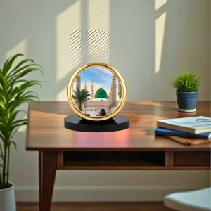 Car Desk/Table Top Mucca Masid Metal Golden Photo Stand 2x2 Inches, Compact & Stylish Spiritual Display For Car, Home & Office (Pack Of 1) (F18797) Car Desk/Table Top Mucca Masid Metal Golden Photo Stand 2x2 Inches, Compact & Stylish Spiritual Display For Car, Home & Office (Pack Of 1) (F18797)