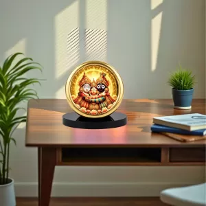Car Desk/Table Top Lord Jagannath Metal Golden Photo Stand 2x2 Inches, Compact & Stylish Spiritual Display For Car, Home & Office (Pack Of 1) (F18850) Car Desk/Table Top Lord Jagannath Metal Golden Photo Stand 2x2 Inches, Compact & Stylish Spiritual Display For Car, Home & Office (Pack Of 1) (F18850)
