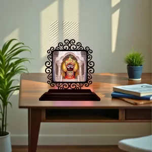 Car Desk/Table Top Guru Gorakhnath Wooden Photo Stand 3x4 Inches, Compact & Stylish Spiritual Display For Car, Home & Office (Pack Of 1) (F20019) Car Desk/Table Top Guru Gorakhnath Wooden Photo Stand 3x4 Inches, Compact & Stylish Spiritual Display For Car, Home & Office (Pack Of 1) (F20019)