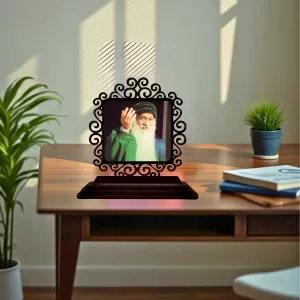 Car Desk/Table Top Osho Wooden Photo Stand 3x4 Inches, Compact & Stylish Spiritual Display For Car, Home & Office (Pack Of 1) (F20040) Car Desk/Table Top Osho Wooden Photo Stand 3x4 Inches, Compact & Stylish Spiritual Display For Car, Home & Office (Pack Of 1) (F20040)