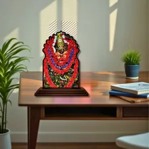 Car Dashboard/Table Top Lord Shree Ram Wooden Temple Photo Stand 3x4 Inches, Compact & Stylish Spiritual Display For Car, Home & Office (Pack Of 1) (F22677) Car Dashboard/Table Top Lord Shree Ram Wooden Temple Photo Stand 3x4 Inches, Compact & Stylish Spiritual Display For Car, Home & Office (Pack Of 1) (F22677)
