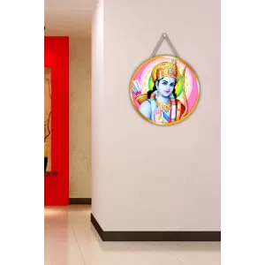 Lord Rama 12x12 Inch Round Religious Photo Frame | Spiritual Wall Decor For Home Temple, Pooja Room & Office | Divine Wall Art Picture For Worship, Meditation & Gift (F13084) Lord Rama 12x12 Inch Round Religious Photo Frame | Spiritual Wall Decor For Home Temple, Pooja Room & Office | Divine Wall Art Picture For Worship, Meditation & Gift (F13084)