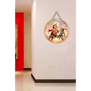 Maa Kali 12x12 Inch Round Religious Photo Frame | Spiritual Wall Decor For Home Temple, Pooja Room & Office | Divine Wall Art Picture For Worship, Meditation & Gift (F13166) Maa Kali 12x12 Inch Round Religious Photo Frame | Spiritual Wall Decor For Home Temple, Pooja Room & Office | Divine Wall Art Picture For Worship, Meditation & Gift (F13166)