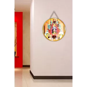 Maa Kali Matha 12x12 Inch Round Religious Photo Frame | Spiritual Wall Decor For Home Temple, Pooja Room & Office | Divine Wall Art Picture For Worship, Meditation & Gift (F13195) Maa Kali Matha 12x12 Inch Round Religious Photo Frame | Spiritual Wall Decor For Home Temple, Pooja Room & Office | Divine Wall Art Picture For Worship, Meditation & Gift (F13195)