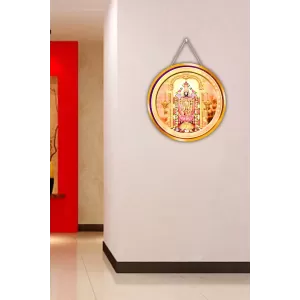 Lord Venkateshwara 12x12 Inch Round Religious Photo Frame | Spiritual Wall Decor For Home Temple, Pooja Room & Office | Divine Wall Art Picture For Worship, Meditation & Gift (F13237) Lord Venkateshwara 12x12 Inch Round Religious Photo Frame | Spiritual Wall Decor For Home Temple, Pooja Room & Office | Divine Wall Art Picture For Worship, Meditation & Gift (F13237)