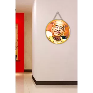 Bhaktivedanta Swami Prabhupada 12x12 Inch Round Religious Photo Frame | Spiritual Wall Decor For Home Temple, Pooja Room & Office | Divine Wall Art Picture For Worship, Meditation & Gift (F13258) Bhaktivedanta Swami Prabhupada 12x12 Inch Round Religious Photo Frame | Spiritual Wall Decor For Home Temple, Pooja Room & Office | Divine Wall Art Picture For Worship, Meditation & Gift (F13258)