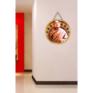 Bhaktivedanta Swami Prabhupada 12x12 Inch Round Religious Photo Frame | Spiritual Wall Decor For Home Temple, Pooja Room & Office | Divine Wall Art Picture For Worship, Meditation & Gift (F13265) Bhaktivedanta Swami Prabhupada 12x12 Inch Round Religious Photo Frame | Spiritual Wall Decor For Home Temple, Pooja Room & Office | Divine Wall Art Picture For Worship, Meditation & Gift (F13265)