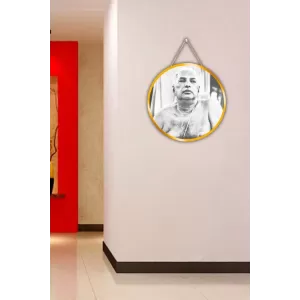 Sri Sri Thakur Anukul Chandra 12x12 Inch Round Religious Photo Frame | Spiritual Wall Decor For Home Temple, Pooja Room & Office | Divine Wall Art Picture For Worship, Meditation & Gift (F13275) Sri Sri Thakur Anukul Chandra 12x12 Inch Round Religious Photo Frame | Spiritual Wall Decor For Home Temple, Pooja Room & Office | Divine Wall Art Picture For Worship, Meditation & Gift (F13275)