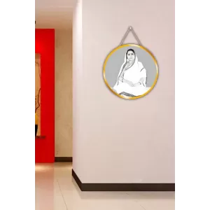 Sree Sree Thakur Anukulchandra 12x12 Inch Round Religious Photo Frame | Spiritual Wall Decor For Home Temple, Pooja Room & Office | Divine Wall Art Picture For Worship, Meditation & Gift (F13278) Sree Sree Thakur Anukulchandra 12x12 Inch Round Religious Photo Frame | Spiritual Wall Decor For Home Temple, Pooja Room & Office | Divine Wall Art Picture For Worship, Meditation & Gift (F13278)