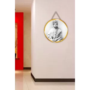 Swami Vivekananda 12x12 Inch Round Religious Photo Frame | Spiritual Wall Decor For Home Temple, Pooja Room & Office | Divine Wall Art Picture For Worship, Meditation & Gift (F13279) Swami Vivekananda 12x12 Inch Round Religious Photo Frame | Spiritual Wall Decor For Home Temple, Pooja Room & Office | Divine Wall Art Picture For Worship, Meditation & Gift (F13279)