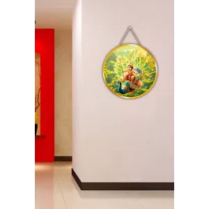 Lord Murugan 12x12 Inch Round Religious Photo Frame | Spiritual Wall Decor For Home Temple, Pooja Room & Office | Divine Wall Art Picture For Worship, Meditation & Gift (F13339) Lord Murugan 12x12 Inch Round Religious Photo Frame | Spiritual Wall Decor For Home Temple, Pooja Room & Office | Divine Wall Art Picture For Worship, Meditation & Gift (F13339)