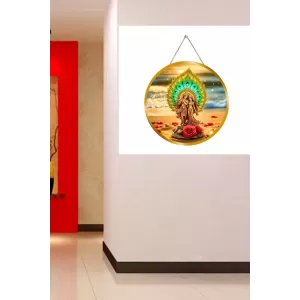 Radha Krishna 12x12 Inch Round Religious Photo Frame | Spiritual Wall Decor For Home Temple, Pooja Room & Office | Divine Wall Art Picture For Worship, Meditation & Gift (F13354) Radha Krishna 12x12 Inch Round Religious Photo Frame | Spiritual Wall Decor For Home Temple, Pooja Room & Office | Divine Wall Art Picture For Worship, Meditation & Gift (F13354)