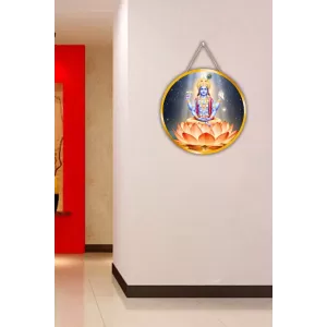 Lord Vishnu 12x12 Inch Round Religious Photo Frame | Spiritual Wall Decor For Home Temple, Pooja Room & Office | Divine Wall Art Picture For Worship, Meditation & Gift (F13364) Lord Vishnu 12x12 Inch Round Religious Photo Frame | Spiritual Wall Decor For Home Temple, Pooja Room & Office | Divine Wall Art Picture For Worship, Meditation & Gift (F13364)