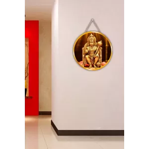 Lord Hanuman 12x12 Inch Round Religious Photo Frame | Spiritual Wall Decor For Home Temple, Pooja Room & Office | Divine Wall Art Picture For Worship, Meditation & Gift (F13381) Lord Hanuman 12x12 Inch Round Religious Photo Frame | Spiritual Wall Decor For Home Temple, Pooja Room & Office | Divine Wall Art Picture For Worship, Meditation & Gift (F13381)