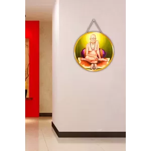 Swami Samarth 12x12 Inch Round Religious Photo Frame | Spiritual Wall Decor For Home Temple, Pooja Room & Office | Divine Wall Art Picture For Worship, Meditation & Gift (F13413) Swami Samarth 12x12 Inch Round Religious Photo Frame | Spiritual Wall Decor For Home Temple, Pooja Room & Office | Divine Wall Art Picture For Worship, Meditation & Gift (F13413)