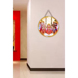 Lord Jagannath 12x12 Inch Round Religious Photo Frame | Spiritual Wall Decor For Home Temple, Pooja Room & Office | Divine Wall Art Picture For Worship, Meditation & Gift (F13421) Lord Jagannath 12x12 Inch Round Religious Photo Frame | Spiritual Wall Decor For Home Temple, Pooja Room & Office | Divine Wall Art Picture For Worship, Meditation & Gift (F13421)