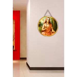 Adhi Shankaracharya 12x12 Inch Round Religious Photo Frame | Spiritual Wall Decor For Home Temple, Pooja Room & Office | Divine Wall Art Picture For Worship, Meditation & Gift (F13447) Adhi Shankaracharya 12x12 Inch Round Religious Photo Frame | Spiritual Wall Decor For Home Temple, Pooja Room & Office | Divine Wall Art Picture For Worship, Meditation & Gift (F13447)