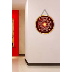 Shri Yantra Or Sri Chakra Symbol 12x12 Inch Round Religious Photo Frame | Spiritual Wall Decor For Home Temple, Pooja Room & Office | Divine Wall Art Picture For Worship, Meditation & Gift (F13532) Shri Yantra Or Sri Chakra Symbol 12x12 Inch Round Religious Photo Frame | Spiritual Wall Decor For Home Temple, Pooja Room & Office | Divine Wall Art Picture For Worship, Meditation & Gift (F13532)