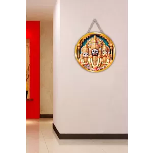 Lord Jagannath 12x12 Inch Round Religious Photo Frame | Spiritual Wall Decor For Home Temple, Pooja Room & Office | Divine Wall Art Picture For Worship, Meditation & Gift (F13557) Lord Jagannath 12x12 Inch Round Religious Photo Frame | Spiritual Wall Decor For Home Temple, Pooja Room & Office | Divine Wall Art Picture For Worship, Meditation & Gift (F13557)