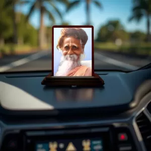 Car Desk/Table Top OmkarNath Wooden Photo Stand 3x4 Inches, Compact & Stylish Spiritual Display For Car, Home & Office (Pack Of 1) (F14500) Car Desk/Table Top OmkarNath Wooden Photo Stand 3x4 Inches, Compact & Stylish Spiritual Display For Car, Home & Office (Pack Of 1) (F14500)