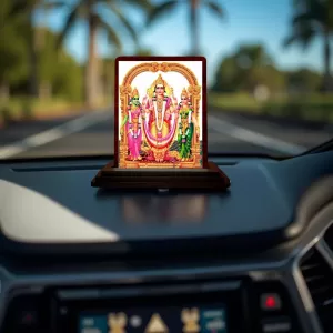 Car Desk/Table Top Lord Murugan Wooden Photo Stand 3x4 Inches, Compact & Stylish Spiritual Display For Car, Home & Office (Pack Of 1) (F14541) Car Desk/Table Top Lord Murugan Wooden Photo Stand 3x4 Inches, Compact & Stylish Spiritual Display For Car, Home & Office (Pack Of 1) (F14541)