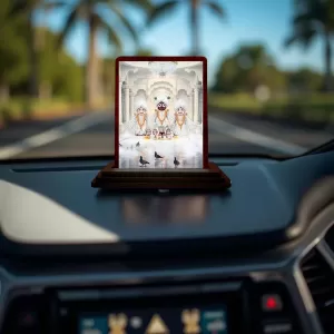 Car Desk/Table Top Lord Jagannath Wooden Photo Stand 3x4 Inches, Compact & Stylish Spiritual Display For Car, Home & Office (Pack Of 1) (F14597) Car Desk/Table Top Lord Jagannath Wooden Photo Stand 3x4 Inches, Compact & Stylish Spiritual Display For Car, Home & Office (Pack Of 1) (F14597)