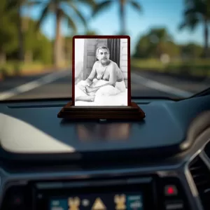 Car Desk/Table Top Sri Sri Thakur Anukulchandra Wooden Photo Stand 3x4 Inches, Compact & Stylish Spiritual Display For Car, Home & Office (Pack Of 1) (F14643) Car Desk/Table Top Sri Sri Thakur Anukulchandra Wooden Photo Stand 3x4 Inches, Compact & Stylish Spiritual Display For Car, Home & Office (Pack Of 1) (F14643)