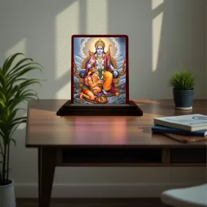 Car Desk/Table Top Lord Ram Wooden Photo Stand 3x4 Inches, Compact & Stylish Spiritual Display For Car, Home & Office (Pack Of 1) (F15179) Car Desk/Table Top Lord Ram Wooden Photo Stand 3x4 Inches, Compact & Stylish Spiritual Display For Car, Home & Office (Pack Of 1) (F15179)