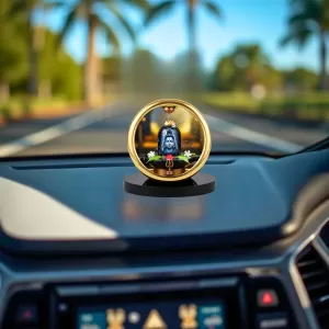 Car Desk/Table Top Lord Shiva Metal Golden Photo Stand 2x2 Inches, Compact & Stylish Spiritual Display For Car, Home & Office (Pack Of 1) (F18661) Car Desk/Table Top Lord Shiva Metal Golden Photo Stand 2x2 Inches, Compact & Stylish Spiritual Display For Car, Home & Office (Pack Of 1) (F18661)