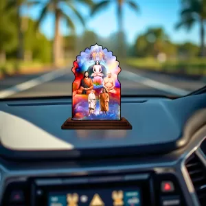 Car Dashboard/Table Top Spiritual Gurus Wooden Temple Photo Stand 3x4 Inches, Compact & Stylish Spiritual Display For Car, Home & Office (Pack Of 1) (F22591) Car Dashboard/Table Top Spiritual Gurus Wooden Temple Photo Stand 3x4 Inches, Compact & Stylish Spiritual Display For Car, Home & Office (Pack Of 1) (F22591)