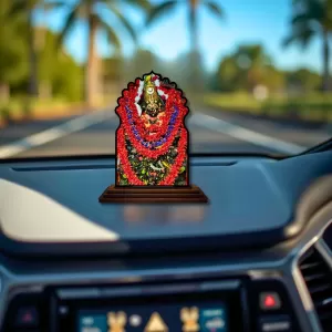 Car Dashboard/Table Top Lord Shree Ram Wooden Temple Photo Stand 3x4 Inches, Compact & Stylish Spiritual Display For Car, Home & Office (Pack Of 1) (F22677) Car Dashboard/Table Top Lord Shree Ram Wooden Temple Photo Stand 3x4 Inches, Compact & Stylish Spiritual Display For Car, Home & Office (Pack Of 1) (F22677)