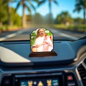 Car Dashboard/Table Top Sri Sri Ravi Shankar Wooden Rectangle Photo Stand 3x4 Inches, Compact & Stylish Spiritual Display For Car, Home & Office (Pack Of 1) (F22455) Car Dashboard/Table Top Sri Sri Ravi Shankar Wooden Rectangle Photo Stand 3x4 Inches, Compact & Stylish Spiritual Display For Car, Home & Office (Pack Of 1) (F22455)