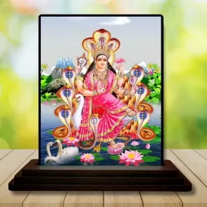 Car Dashboard Manasa Devi Wooden Photo Stand 3x4 Inches, Compact & Stylish Spiritual Display For Car, Home & Office (Pack Of 1) (F48686) Car Dashboard Manasa Devi Wooden Photo Stand 3x4 Inches, Compact & Stylish Spiritual Display For Car, Home & Office (Pack Of 1) (F48686)