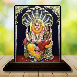 Car Dashboard Narasimha Wooden Photo Stand 3x4 Inches, Compact & Stylish Spiritual Display For Car, Home & Office (Pack Of 1) (F48709) Car Dashboard Narasimha Wooden Photo Stand 3x4 Inches, Compact & Stylish Spiritual Display For Car, Home & Office (Pack Of 1) (F48709)