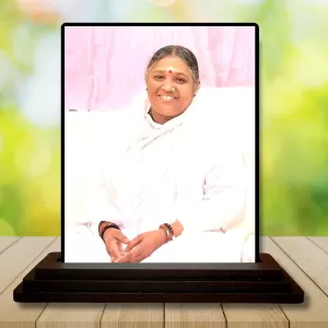 Car Dashboard Mata Amritanandamayi Wooden Photo Stand 3x4 Inches, Compact & Stylish Spiritual Display For Car, Home & Office (Pack Of 1) (F48741) Car Dashboard Mata Amritanandamayi Wooden Photo Stand 3x4 Inches, Compact & Stylish Spiritual Display For Car, Home & Office (Pack Of 1) (F48741)